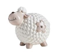 Sheep Piggy Bank Statue Holiday Gifts Figurine Filled Sheep Small Ornaments Bedroom Desktop-A-Good