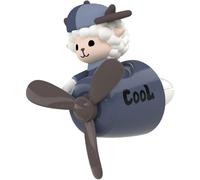 (sheep) Pilot Car Air Outlet Fragrance Diffuser,Cute Animal Pilot Car Diffuser Vent Clip | Car Perfume with 2 Aromatherapy Tablets, Car Interior Decoration