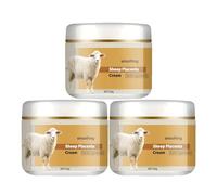 Sheep Placenta Cream, 50g Sheep Placenta Extract Activity Collagen Cream, Face Instant Repairing Creams, Deep Hydration, Reduce Wrinkles and Fine Lines, Improve Skin Elasticity (3pcs)