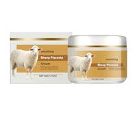 Sheep Placenta Cream,Powerful firming and moisturizing cream,Reduces fine lines and helps firm the skin,Improves skin tone and makes skin smoother. (1Piece)