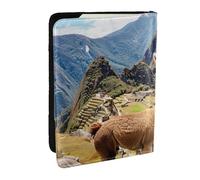 Sheep Printed Passport Holder - 6.5 x 4.5 Inch RFID Blocking Travel Wallet,Stylish Passport Cover,Lightweight Document Organizer for Cards