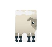 Sheep Printing 10 Pcs Car Air Fresheners Cards For Scented Hanging Sheets For Bathroom With Rope