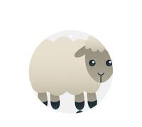 Sheep Printing 10 Pcs Car Air Fresheners Cards For Scented Hanging Sheets For Bathroom With Rope