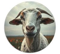 Sheep Puzzle 1000Pc Jigsaw Animals Das Tier Wild Animals Beast Rotundity Jigsaws Adults Kids Puzzles Unique Creative Games Home Adult Decoration Educational Games 1000pcs (67.5x67.5cm)