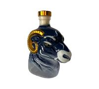 Sheep Shape Glass Decanter - Funny Alcohol Container with Decorative Animals Design Whiskey Bottle for Bourbon Tequila Wine Cocktail Brandy | Men Husband Dad Birthday