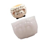 Sheep Shape Silicone Molds Food Grade Silicone for Cup Soap Chocolate Decorative Conrete Planter Elastomer Owner Cast