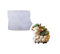 Sheep-Shaped Silicone Mold for Jewelry Holder, Concrete Planter & Craft Projects Silicone Flower Pots