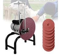 Sheep Shearing Blade Grinding Machine, 550W Professional Electric Clipper Sharpener, Wear Resistant Grooming Tool with Stable Aluminum Blade Holder for Goat Cattle Farm