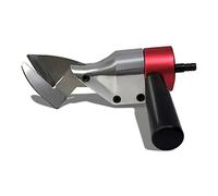 Sheep Shears, Metal Cutting Scissors Nozzle for Electric Drill Chuck Iron Disc Shears Plastic Cloth Wool Wire Mesh Cutter Air Screwdriver Use(B Tile Shear)