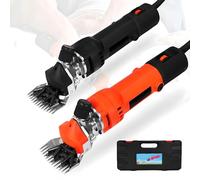 Sheep Shears Professional Electric Clippers for Sheep Alpacas Llamas, 690W Heavy Duty 6 Speeds Livestock Haircut Trimmer Electric Sheep Goat Shearing Machine Clipper Black