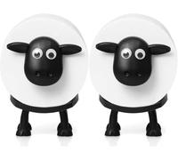 Sheep Toilet Paper Holder, Creative and Quirky 3D Printed Black Sheep Toilet Roll Holder, Unique and Adorable Bathroom Decor (2-Piece Set)
