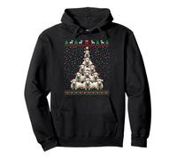 Sheep Tree Farm Animal Ugly Christmas Sweater Pullover Hoodie