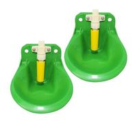 Sheep Water Bowl, 2X Goat Drinking Feeders, Farm Animal Feeder, Automatic Goat Water Trough, Livestock Water Bowl, Water Fountain Cattle Feeding Equipment