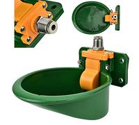 Sheep Water Bowl Auto Drink Cup for Livestock Farm Animals, Anti-fall Smooth Plastic Touch Switch Design Bowl for, Goat, Sheep, Easy to Install, 9.1x6.3x2.6in