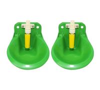 Sheep Water Bowl - Automatic Copper Valve Anti-drop Feeder, 2pcs | Farm Livestock Hydration For Sheep Cows Durable Easy-clean Water Supply Automatic Drinking Trough Livestock Supplies