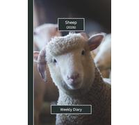 Sheep Weekly Diary 2026: A gorgeous Week View Planner 2026 (spread across 2 pages). It's an ideally sized (6"x9") pet lover's journal in a large print ... pages. Great gift for friends and family.