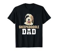 Sheepadoodle Dad Doodle Dog Sheepadoodle T-Shirt