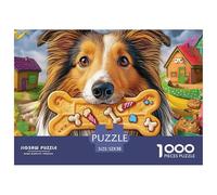 SheepdogColossal Jigsaw Puzzles for Adults A Vast Collection of 1000 Advanced, Seemingly Impossible Challenging Puzzle Game Pieces - A Majestic Gift for Determined Adult And Young Adult Enthusiasts A