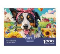 SheepdogGargantuan Jigsaw Puzzles for Adults Comprising 1000 Advanced And Ruthlessly Difficult Challenging Puzzle Game Pieces - Forged to Be An Heirloom-Quality Gift Jigsaw Puzzles for Adults And Kid