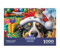 SheepdogIntricate 1000-Piece Jigsaw Puzzles for Adults Presenting A World of Challenging Puzzle Games - These Stand As The Premier Gift Jigsaw Puzzles for Adults And Kids Age 12 Years Up 70x50cm/1000