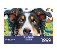 SheepdogJigsaw Puzzles for Adults Featuring 1000 Advanced And Challenging Educational Games - These Serve As The Quintessential Gift Jigsaw Puzzles for Adults And Kids Age 12 Years Up 52x38cm/1000pcs