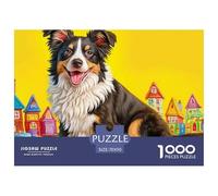 SheepdogMagnificent 1000-Piece Jigsaw Puzzles for Adults Boasting Impossible-to-Difficult Level Challenging Puzzle Educational Games for Everyone - These Magnificent Jigsaw Puzzles Challenge Adults A