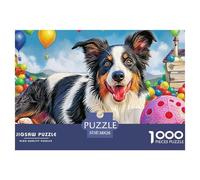 SheepdogOverwhelming 1000-Piece Jigsaw Puzzles for Adults A Crusade Through Impossible, Hard, And Difficult Challenging Puzzle Games - The Most Prestigious Gift for Adult And Teenage Conquerors Age 1