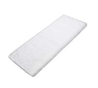 Sheepping Bath Rug Runner White Absorbent Long Bath Mat for Bathroom - Washable Non Slip Bath Mat Decorative Floor Mats Carpet for Bathroom - 59 x 20 inch
