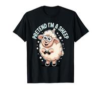 Sheeps Pretend I'm A Sheep Funny Farm Animal Sheep Lover T-Shirt