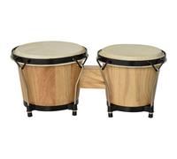 Sheepskin Bongo Drums w/ Tuning Wrench