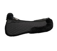 Sheepskin dressage saddle pad for horse Stübben Streamline