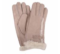 Sheepskin Glove with Wool Trim and Buckle Detailing SNUGRUGS Beige S