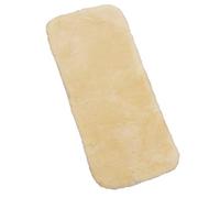 Sheepskin Liner Comfort from CHRIST - Premium Insert Out of Quality Lambskin for carrycot, Stroller, pram, Buggy & Jogger - Perfect Comfort and Padding as Inlay for Baby Seats - Colour Beige
