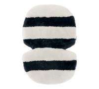 Sheepskin Mat for Stroller or Moses Basket Half moon stripe one size