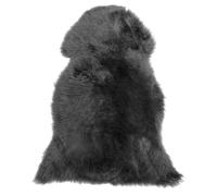 Sheepskin Rug ULURU Black 65 x 110 cm