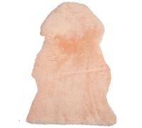 Sheepskin Rug ULURU Peach Pink 65 x 110 cm