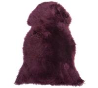 Sheepskin Rug ULURU Purple 65 x 110 cm
