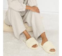 Sheepskin Slider Slippers lands end Cream 6