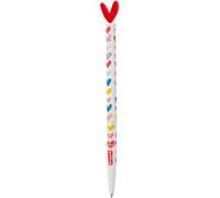 Sheepworld Ballpoint pen with heart motif, ballpoint pen with blue refill, length 15.5 cm, diameter 0.8 cm, in gift box, birthday gift, Valentine's Day, Easter, 74873