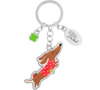 Sheepworld Key Ring with Dachshund Happiness | with Charm | 75567