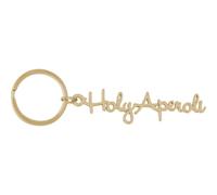 Sheepworld Pendant Key Words with Motif, Metal Pendant with Key Ring, Keyring on Header Card, Birthday Gift, Funny Surprise, multicoloured, Einheitsgröße, Motif "Holy Aperoli"