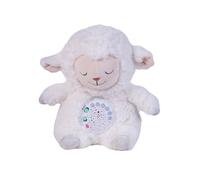 Sheepy Baby Soother Sleep Aid with Cry Sensor, White Noise and USB Charging | Soft rechargeable sheep with star projector, 8 Zain Bhikha nasheeds, 7 duas and Surahs, 4 calming sounds and timer for babies