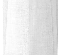 Sheer Curtains 2-Pack Modern Semi-Transparent Grommet Drapes Solid White 52x96 Inches Ideal for Bedroom Living Room Kitchen Light Filtering Window Treatments