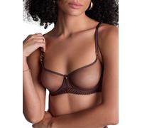 Sheer Emotion Half Cup Bra Aubade Brown 34E