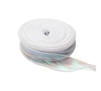 Sheer Organza Ribbon 40mmX9meter Organza Ribbons for Bouquets Wrapping Wedding Cake Decoration Craft Wreath Bows Making Flower Arrangement Ribbon