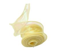 Sheer Organza Ribbon 40mmx9Meters Sheer Decorative for Craft Wrapping Bouquets Wedding Making Bows Wreath Fabric Ribbon