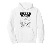 Sheer Rage Consumes Me (Funny Cute Kitty Cat Graphic) Pullover Hoodie