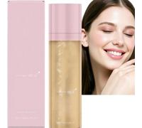 Sheer Setting Mist Sunscreen Spf 50,Make Up Setting Spray,Over Makeup Sunscreen Spray,Hydrating Makeup-Friendly Glow S-pray With Shimmering Oil,Waterproof Setting,Fast-Absorbing For Face & Body,75ml