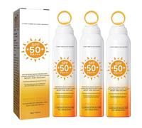 Sheer Setting Mist Sunscreen SPF 50, Makeup Setting Mist Spray, Hydrating Makeup-Friendly SPF 50 Clear Spray, Non-Greasy & Fast-Absorbing for Face & Body, High Protection and Dry Feel (3)