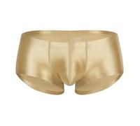 Sheer Shiny Underwear Trunk Low Rise Boxer Briefs Touch Slips Smooth Underpants Anti Chafing Sparkle House Shorts Moisture-Wicking Plain Underwear Briefs Lightweight Soft Underpant 2026